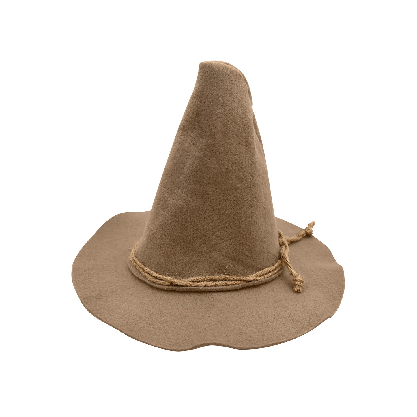 Adult Scarecrow Hat Deluxe Felt Oktoberfest Wizard Witch Hillbilly Hat Costume