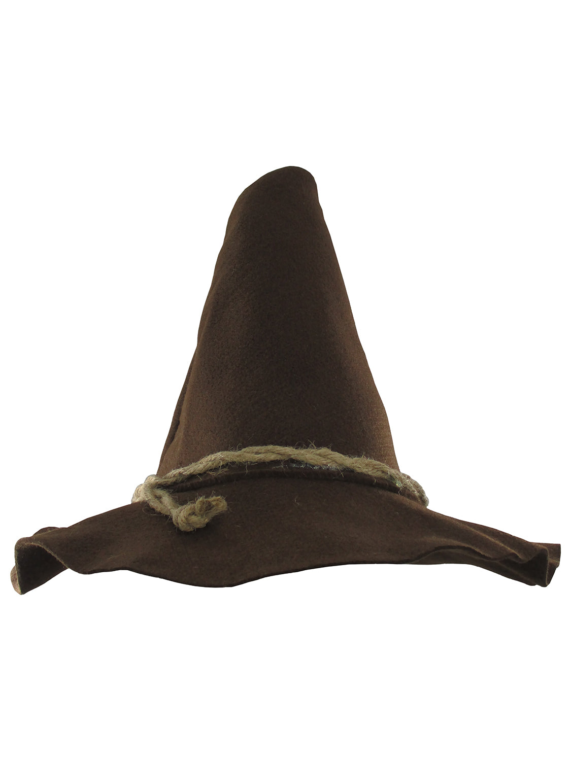 Adult Scarecrow Hat Deluxe Felt Oktoberfest Wizard Witch Hillbilly Hat Costume