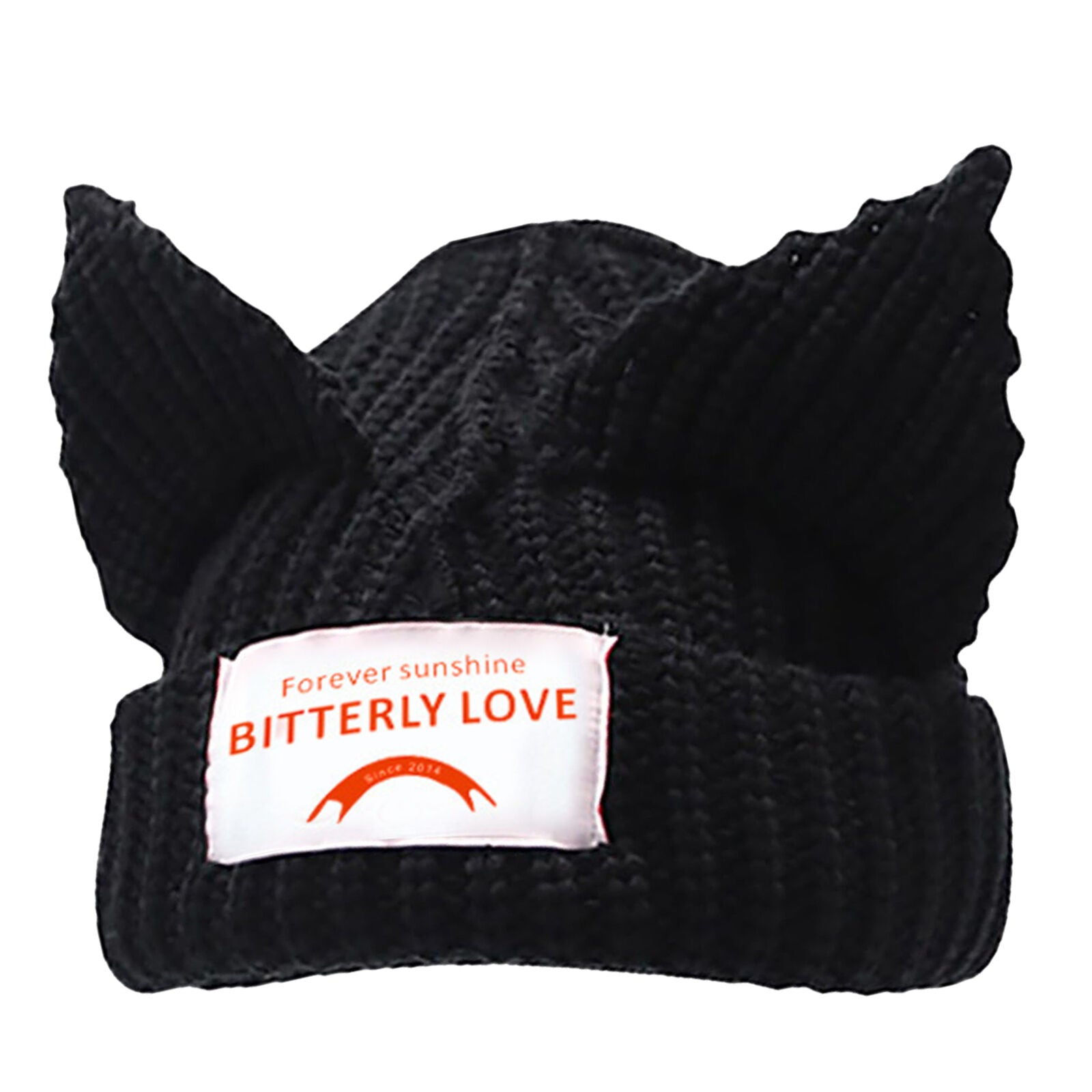 Cat Ear Beanie Hat Cute Soft Beanie Hat Winter Beanie Knitted Hat for Men Women