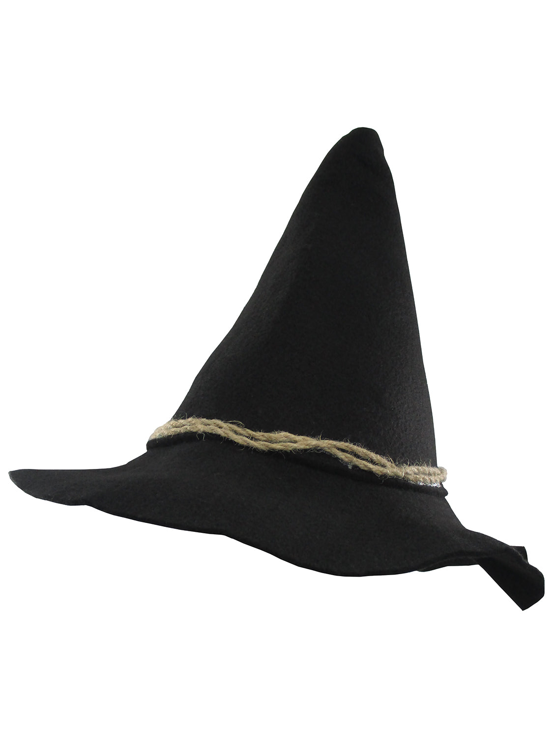 Adult Scarecrow Hat Deluxe Felt Oktoberfest Wizard Witch Hillbilly Hat Costume